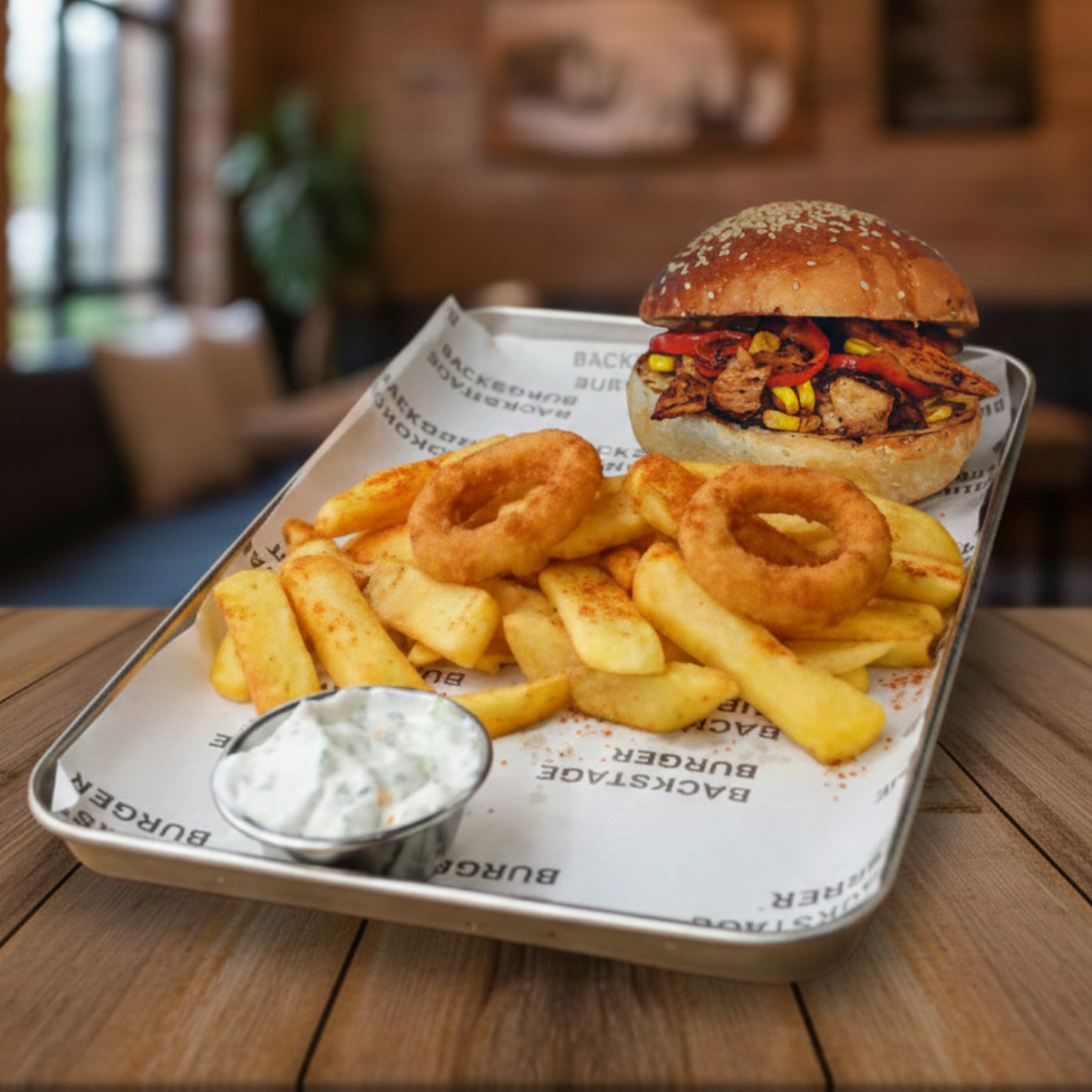 Kansas Chicken Burger