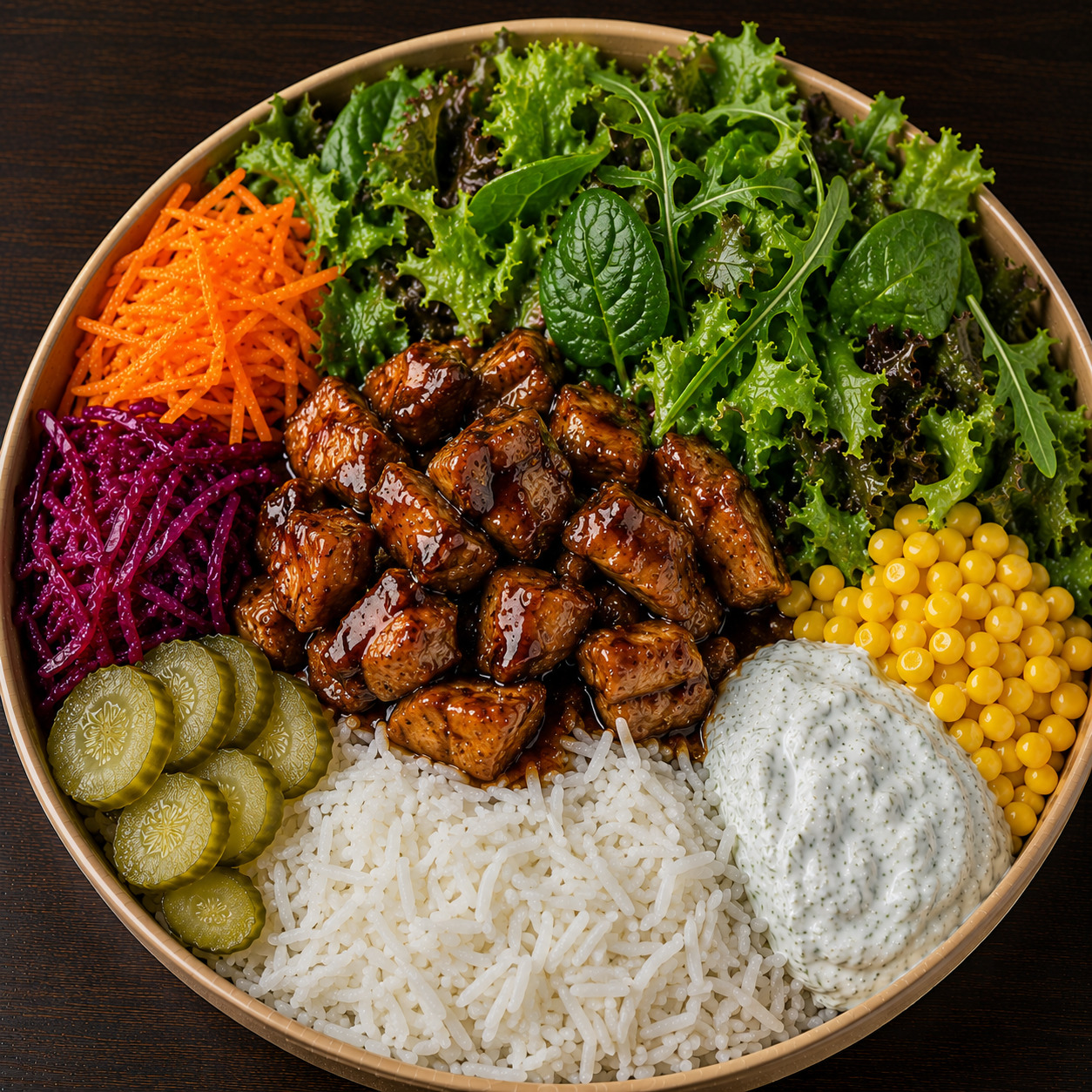 Soya Soslu Chicken Basmati Bowl