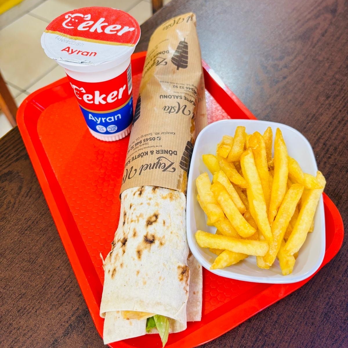 Döner Lavaş Menü