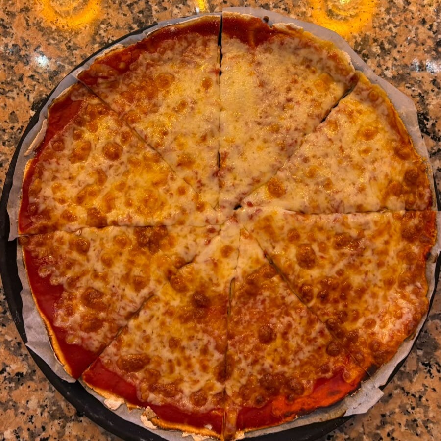 Glutensiz Margherita İtalyan İnce Hamur Pizza (XXL Boy) Glutenfree Pizza
