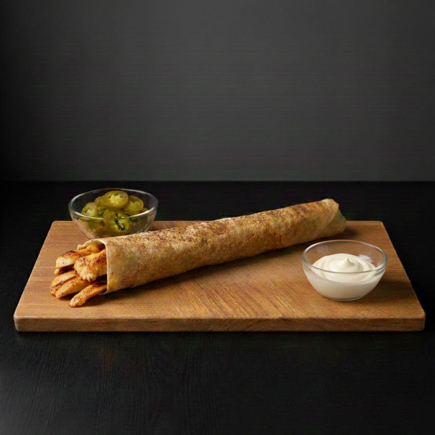 Tavuk Döner (Large 45 cm.) Dürüm