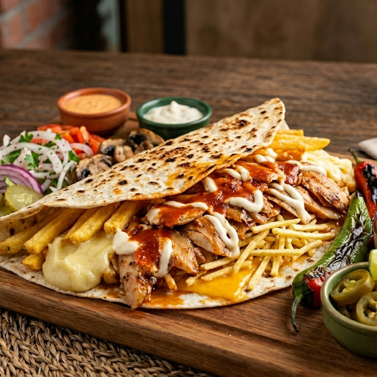 Tavuk Döner Dürüm XL (200 gr)