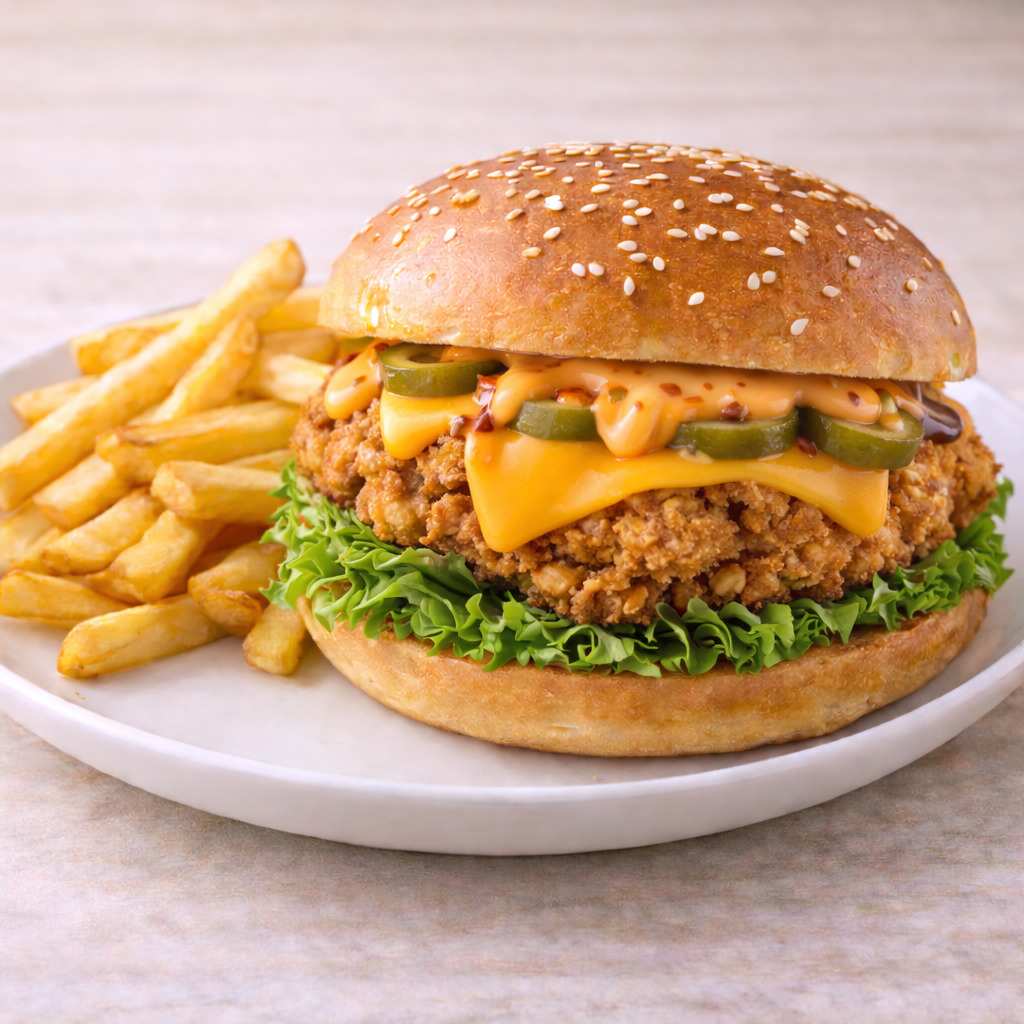 Chicken Cheese Burger