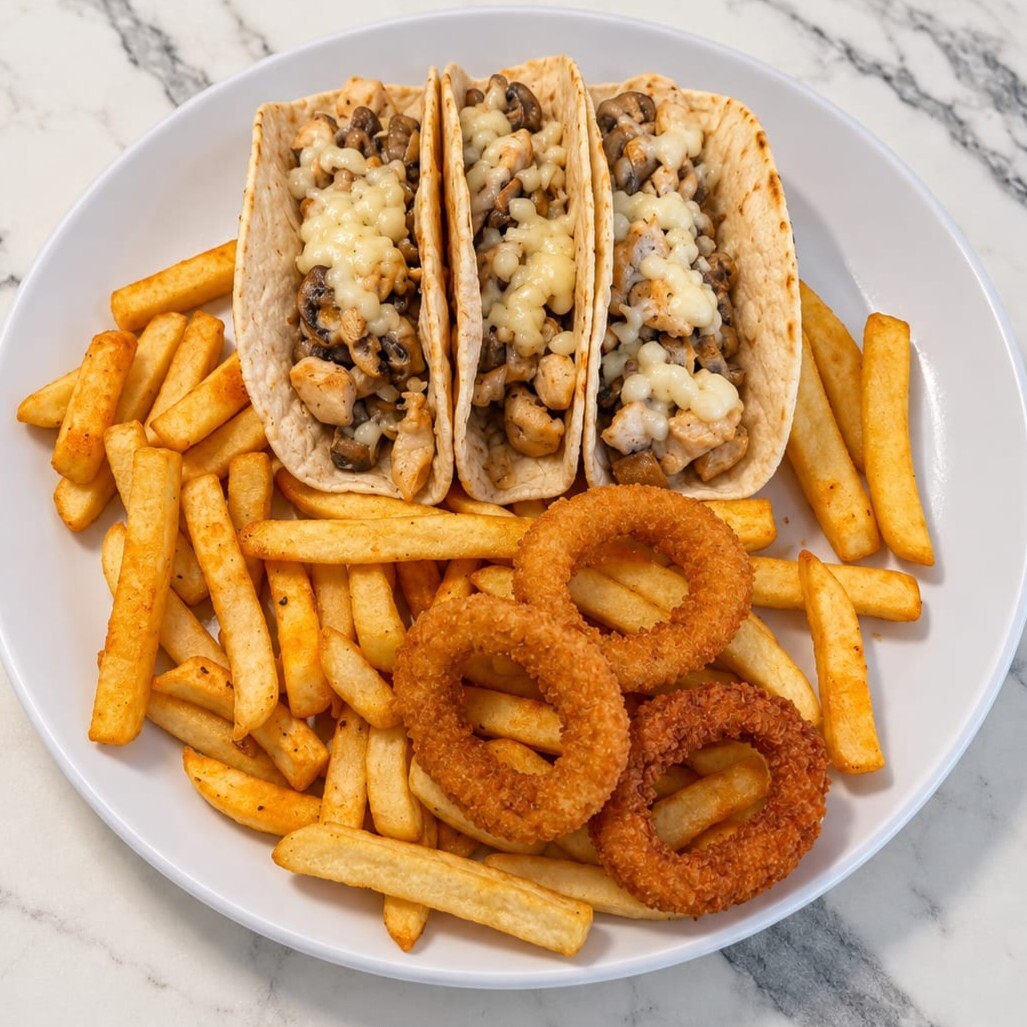 Mahal Creamy Mushroom Taco