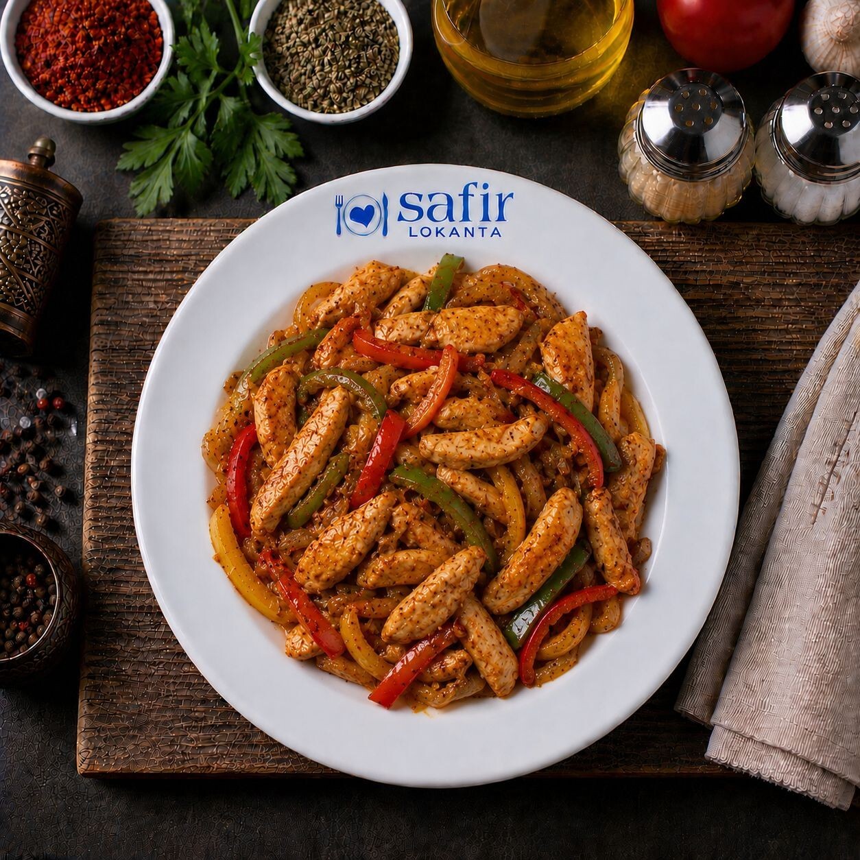 Tavuklu Fajita