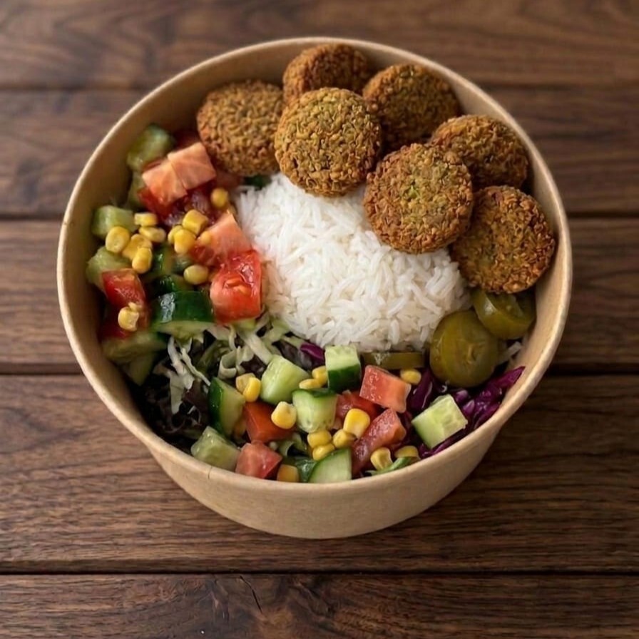 Vegan Falafel Kase