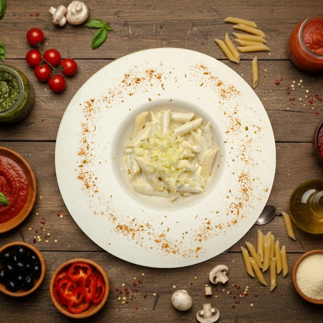 Penne Kremalı Makarna
