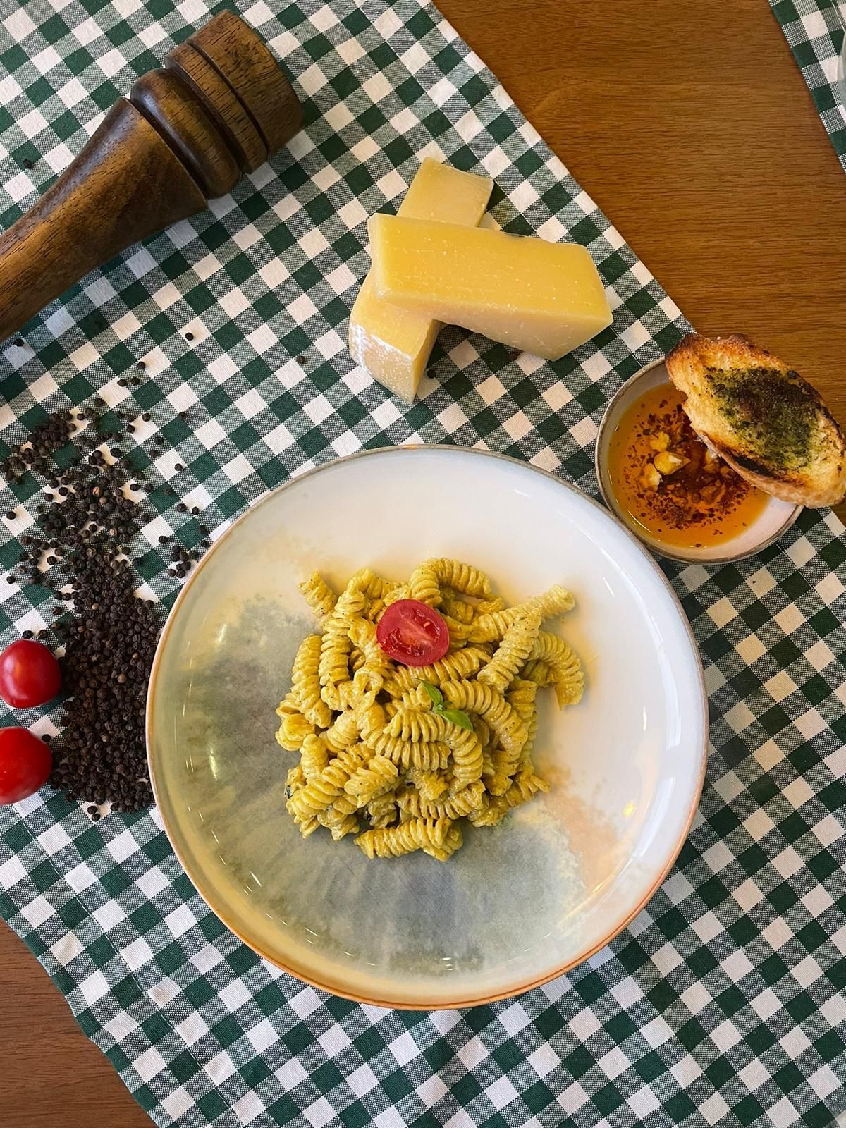 Körili Tavuklu Fusilli
