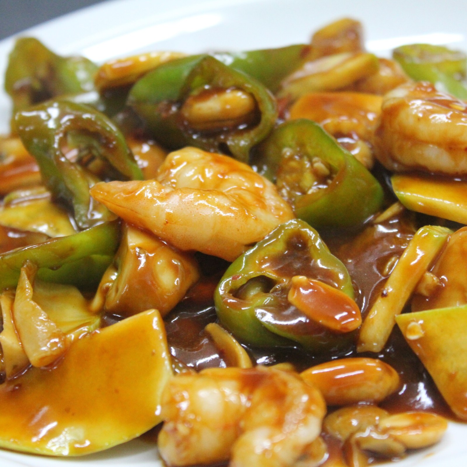 112. Acı Soslu Jumbo Karides (5 Adet)