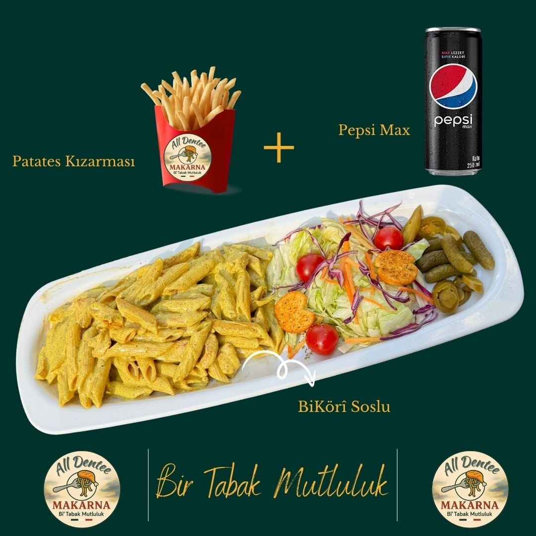 BiKörî Tavuklu + Patates + Pepsi Max