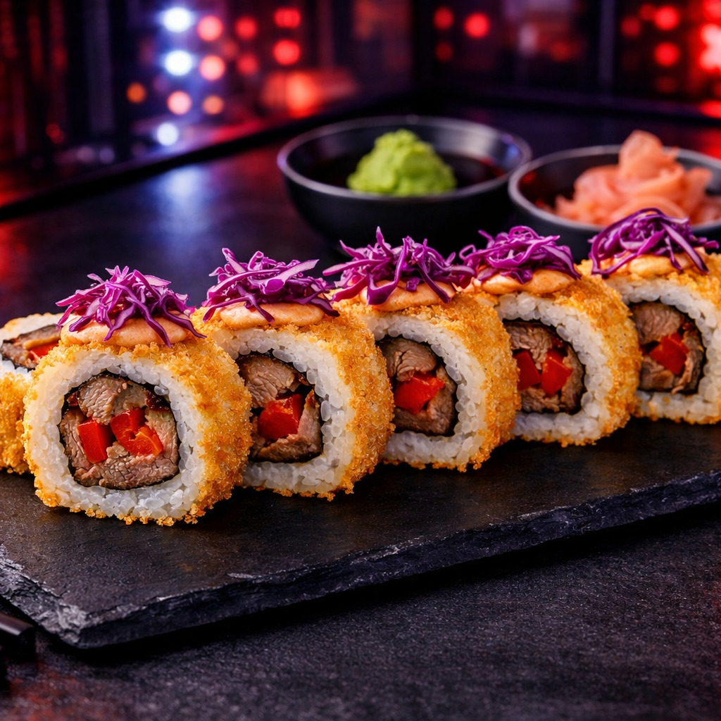 Turkish Beef Sushi