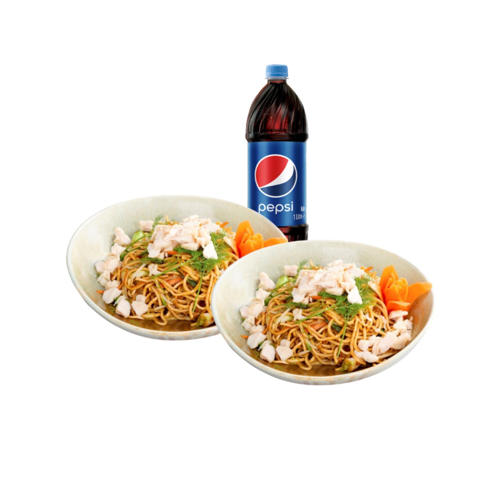 2'li Tavuklu Noodle Menü