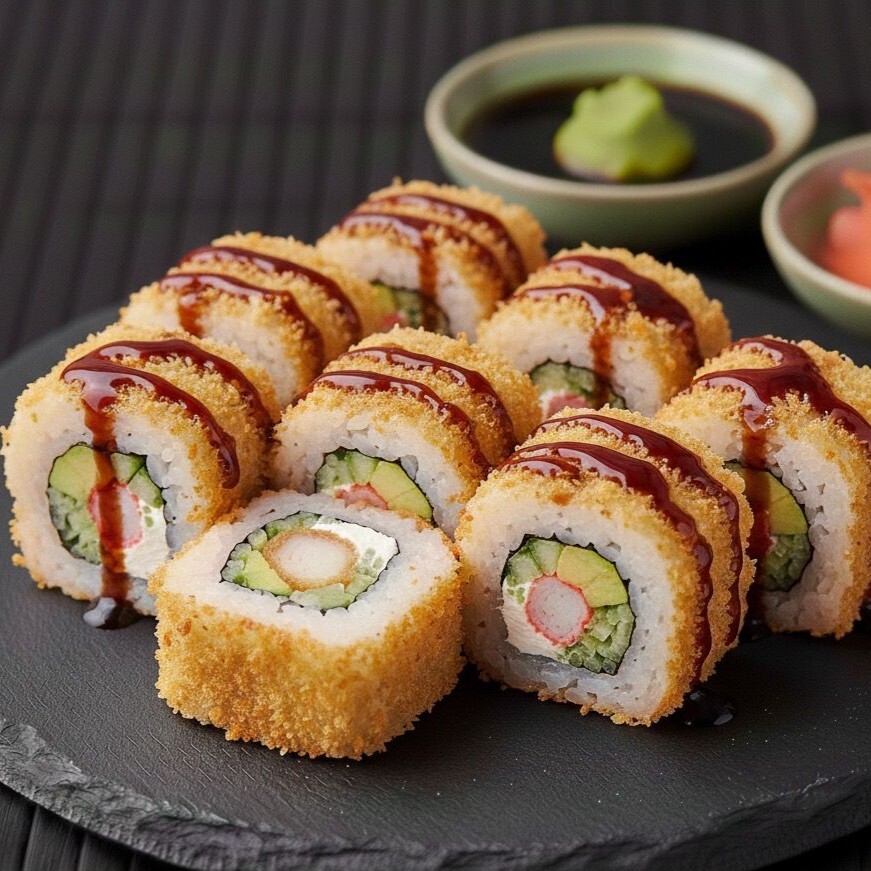 California Crunchy Roll (8 Adet)