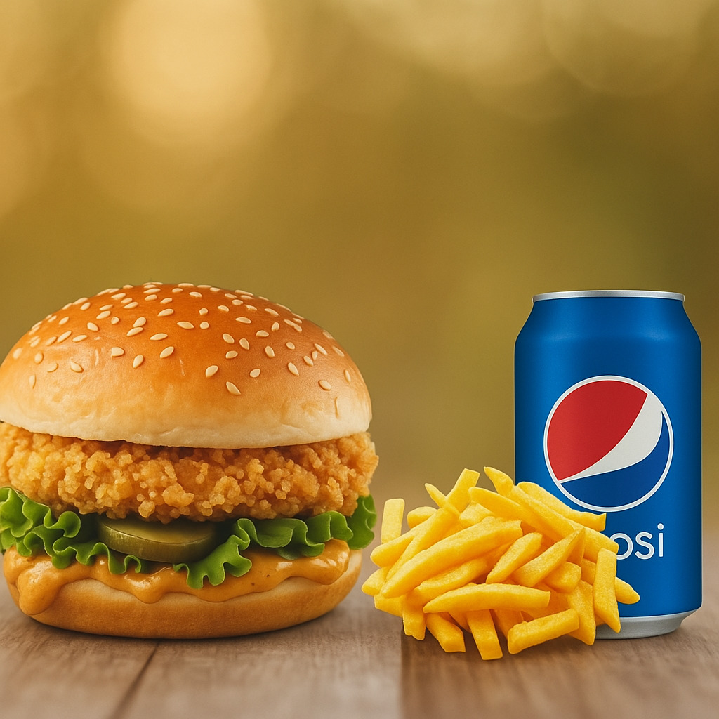 Tavuk Burger Menü