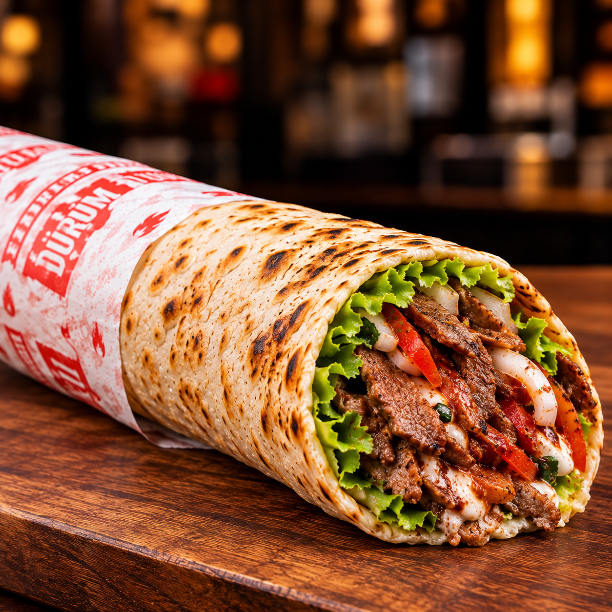 Paşa Medium Et Döner Dürüm