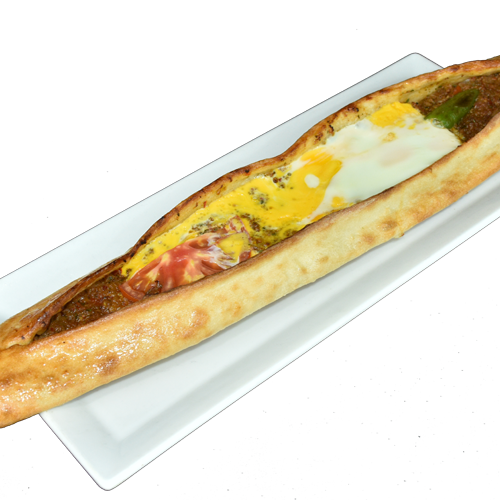 Kıymalı Yumurtalı Pide