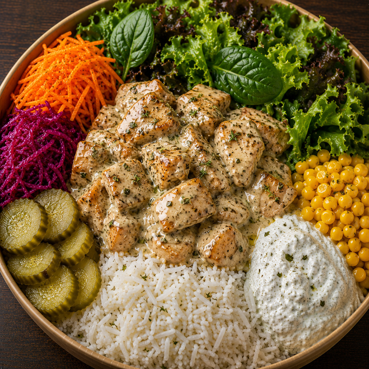 Kekikli Chicken Basmati Bowl