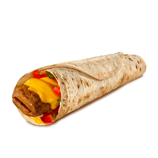 Cheddarlı Acılı Kebap Dürüm