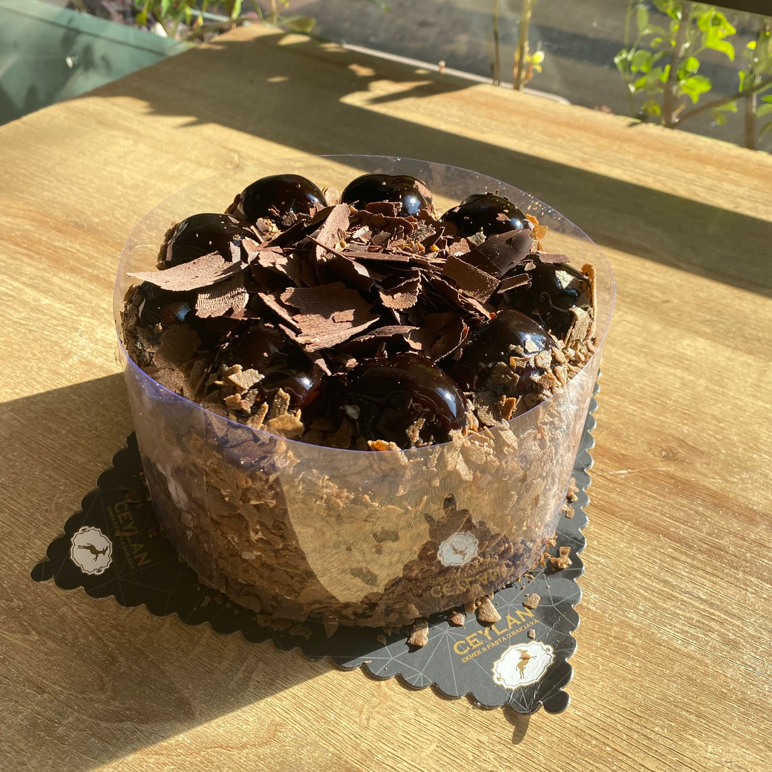 Profiterollü Pasta