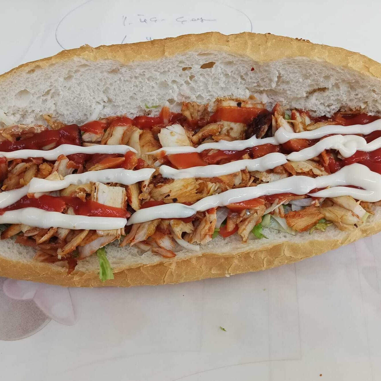 tam ekmek tavuk döner 100gr