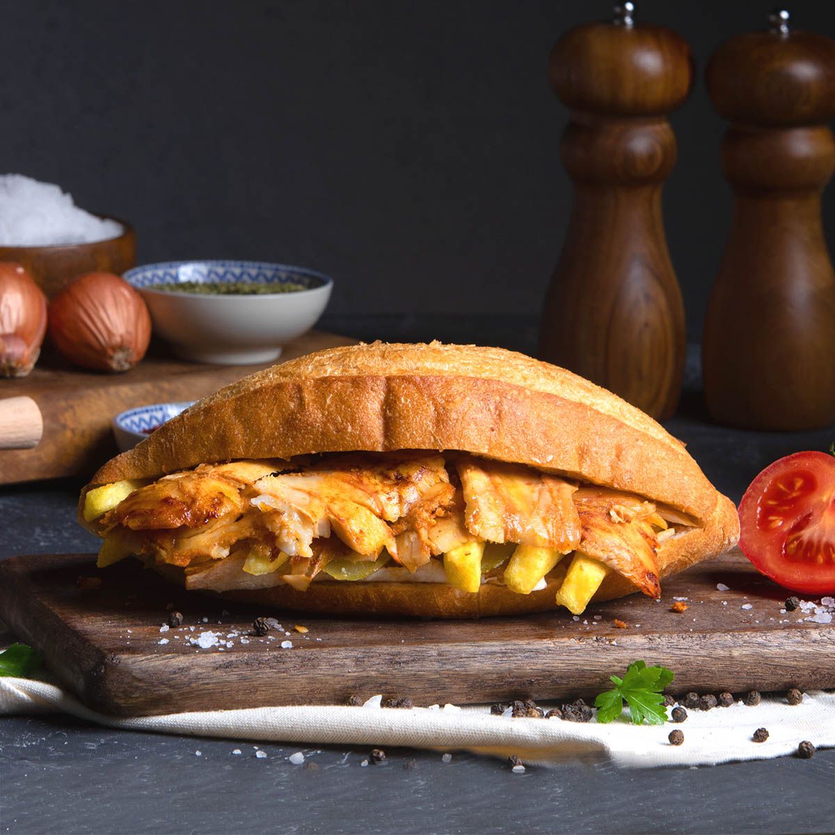 Tavuk Döner Sandviç