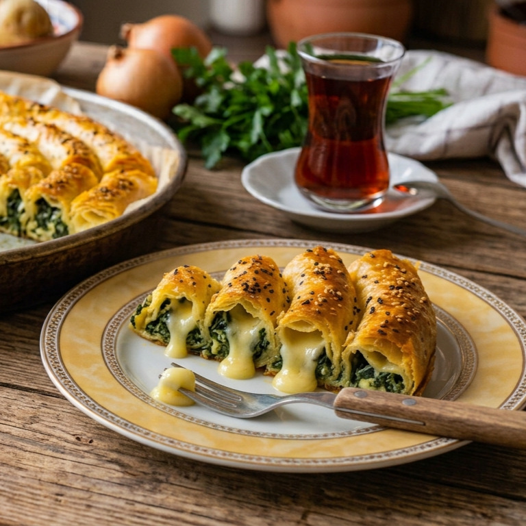 Kaşarlı Ispanaklı Kol Böreği 600 Gr