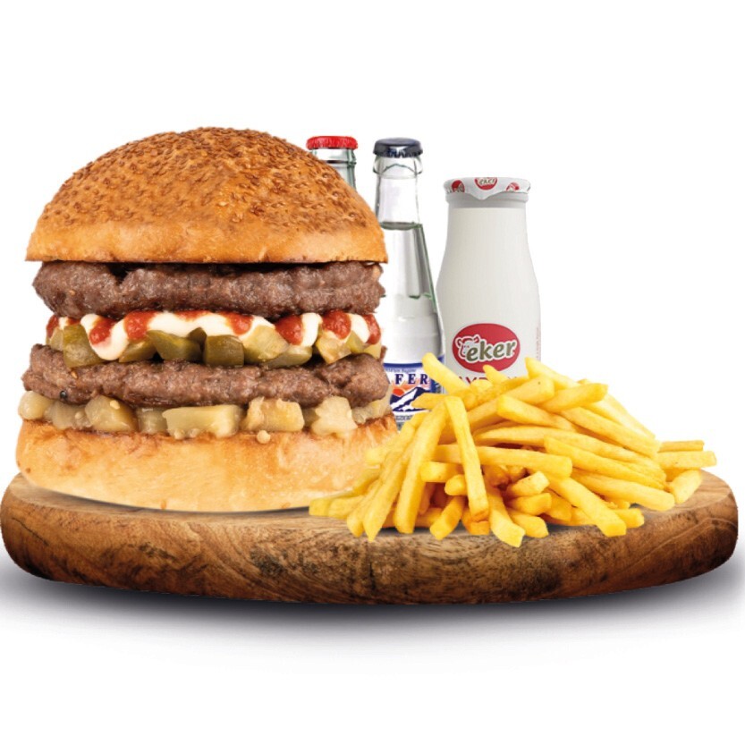 Double Badılcanlı Burger Menü