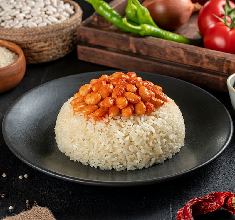 1,5 Kuru Fasulyeli Pilav