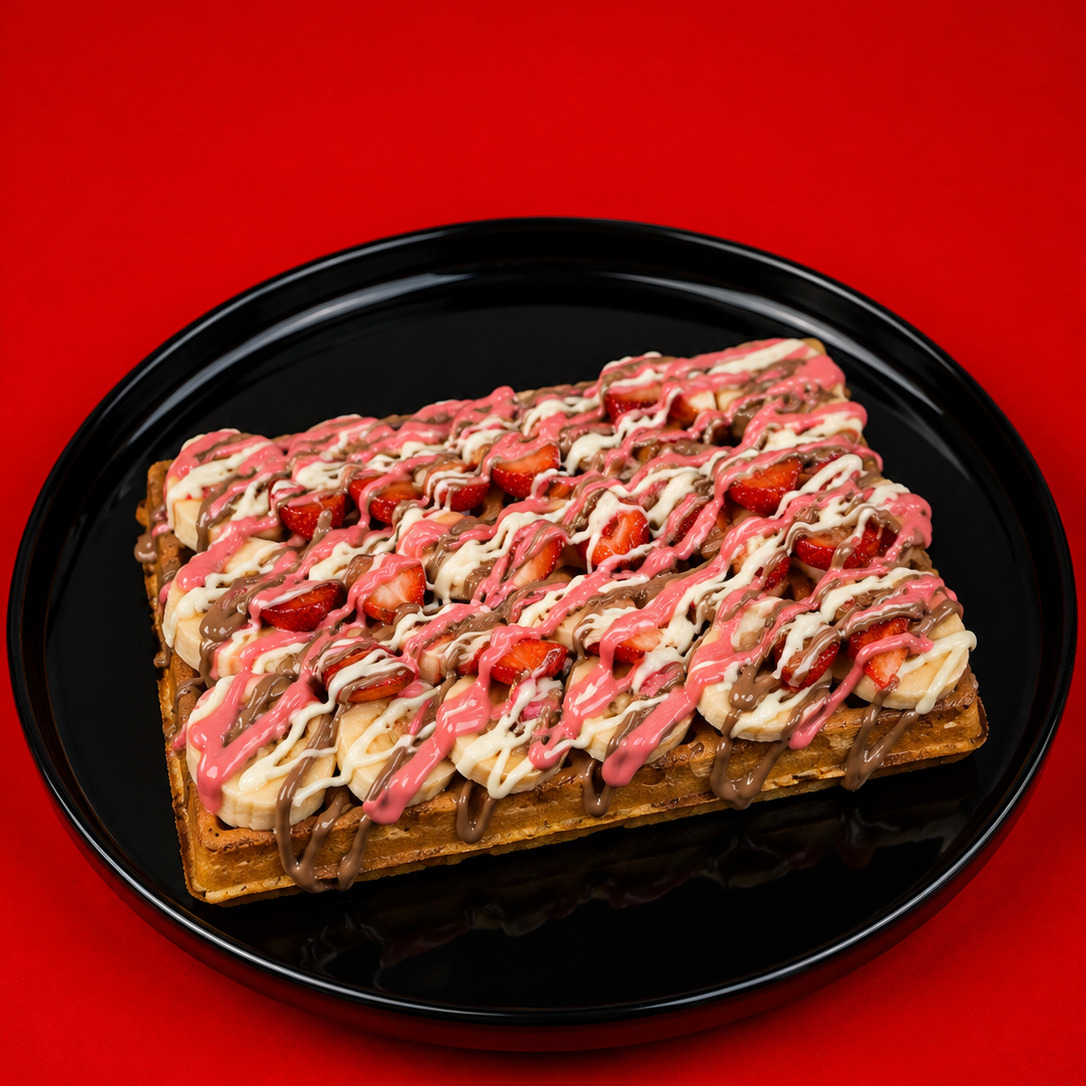 Le Cordet Çilek Çikolatalı Waffle