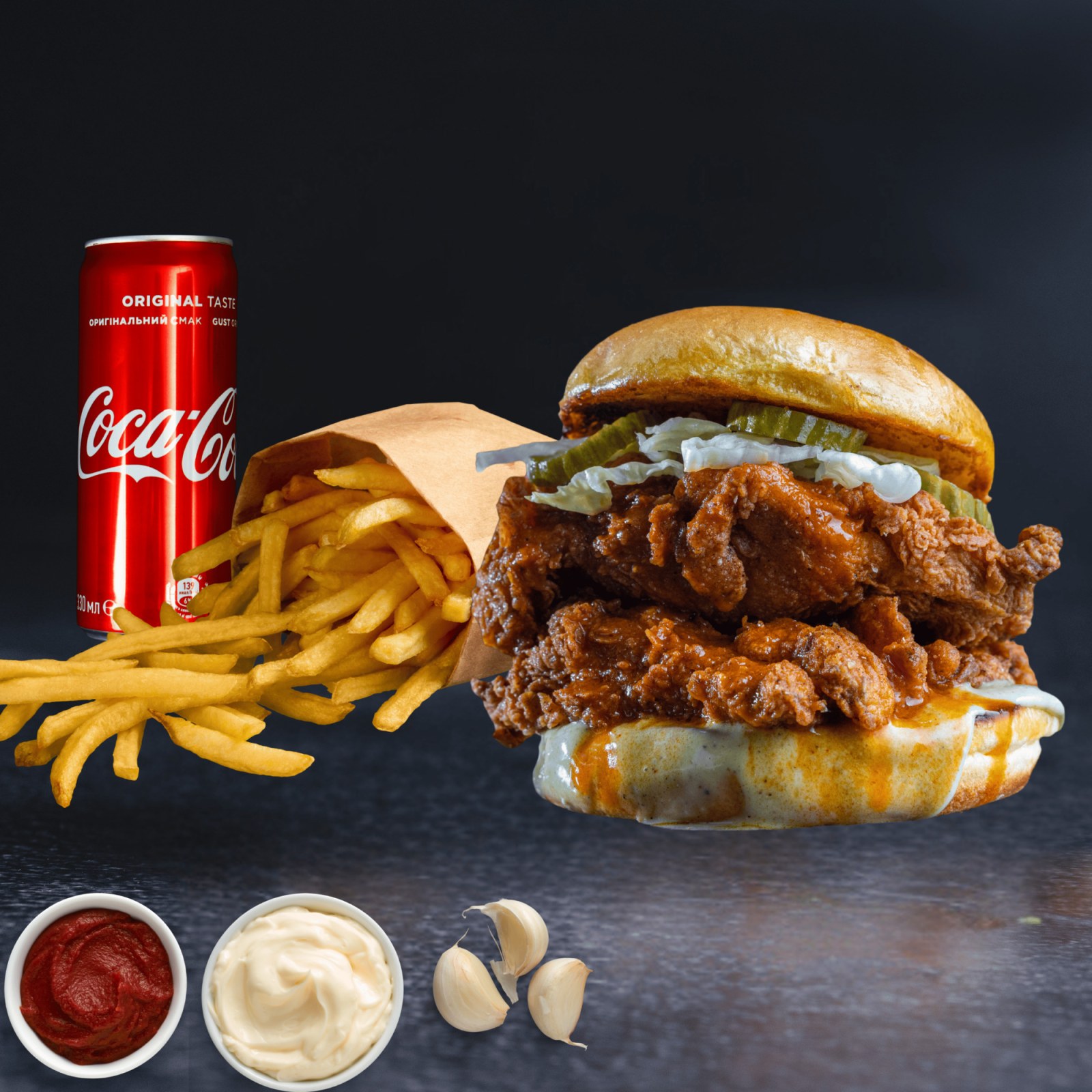 Kayserili Çıtır Tavuk Burger Menü