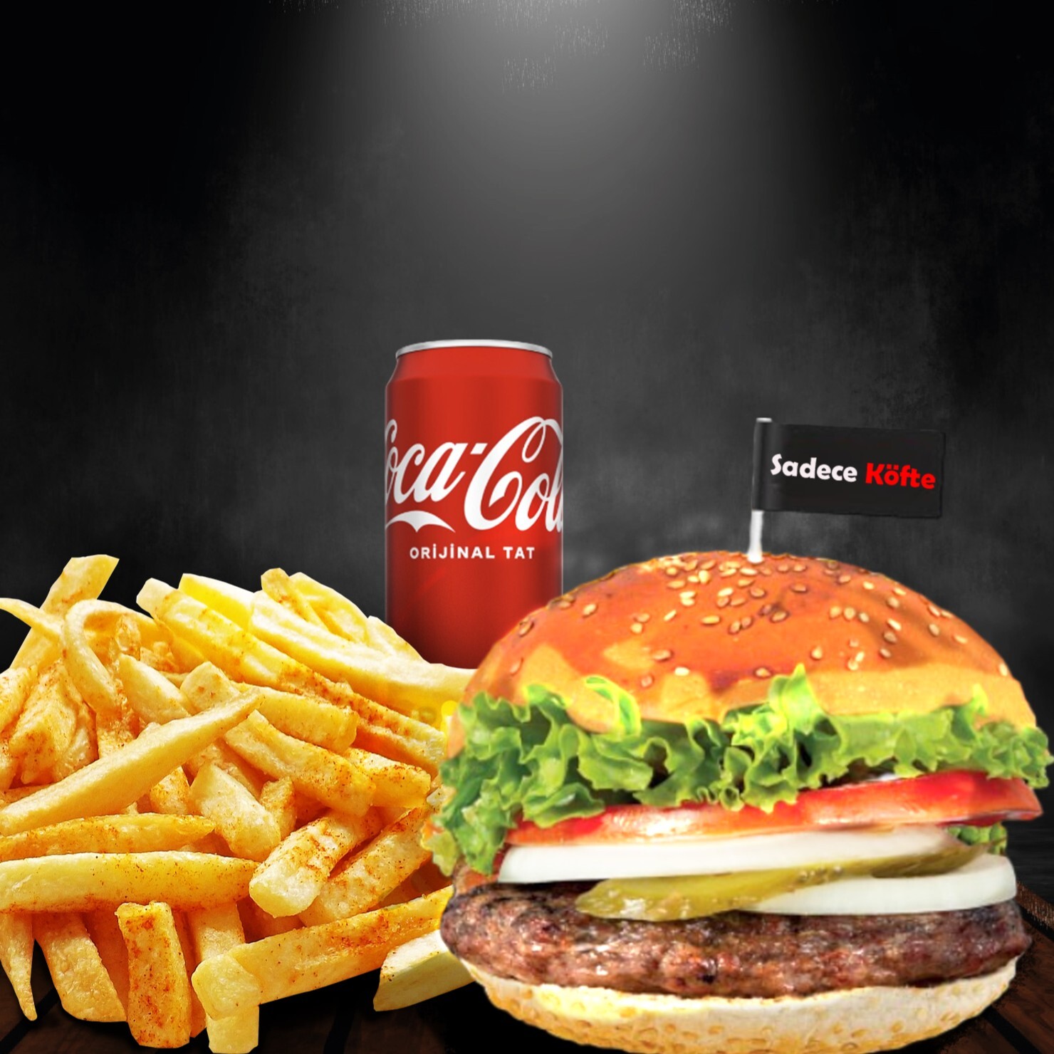 Smash Gurme Burger Menü