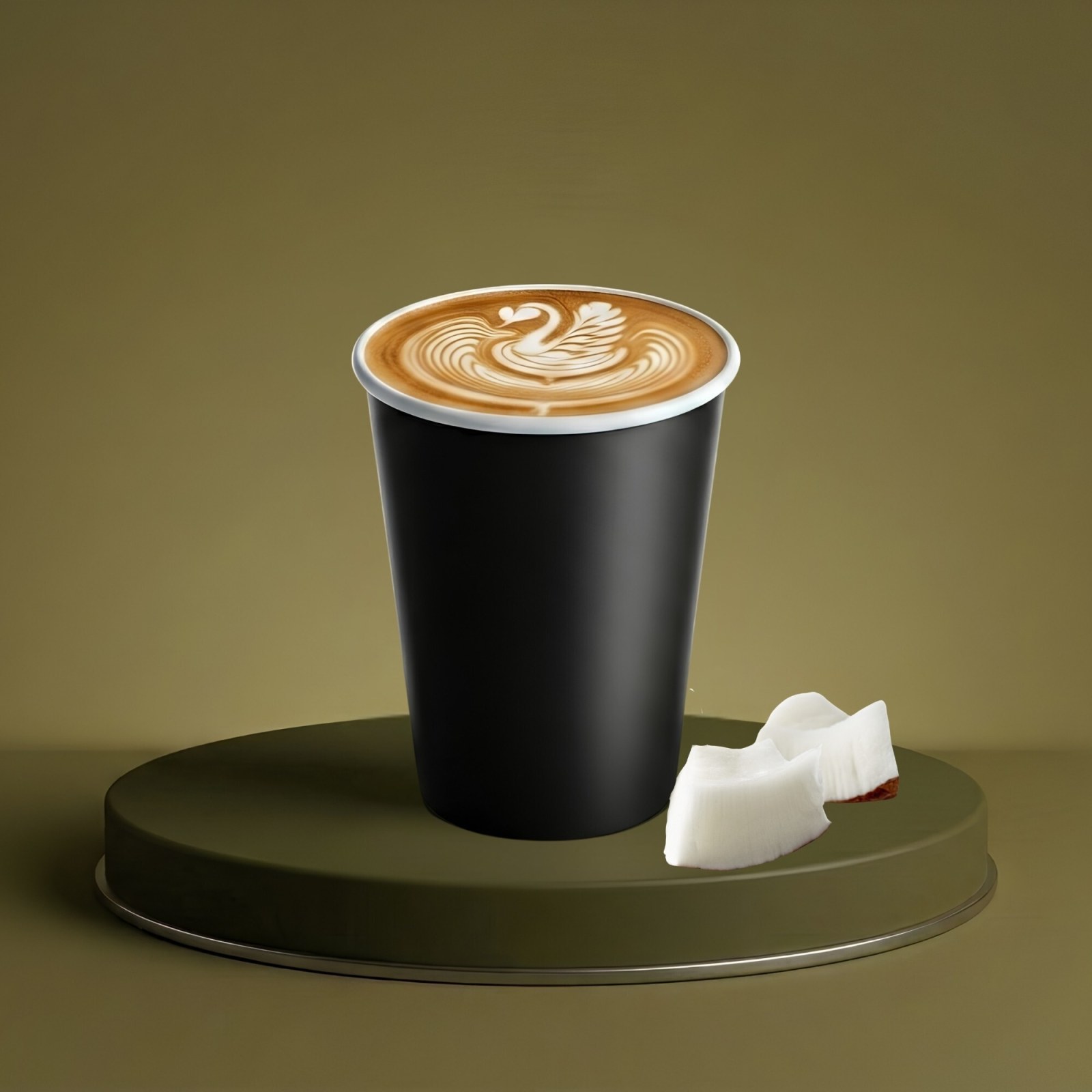 White Coco Latte