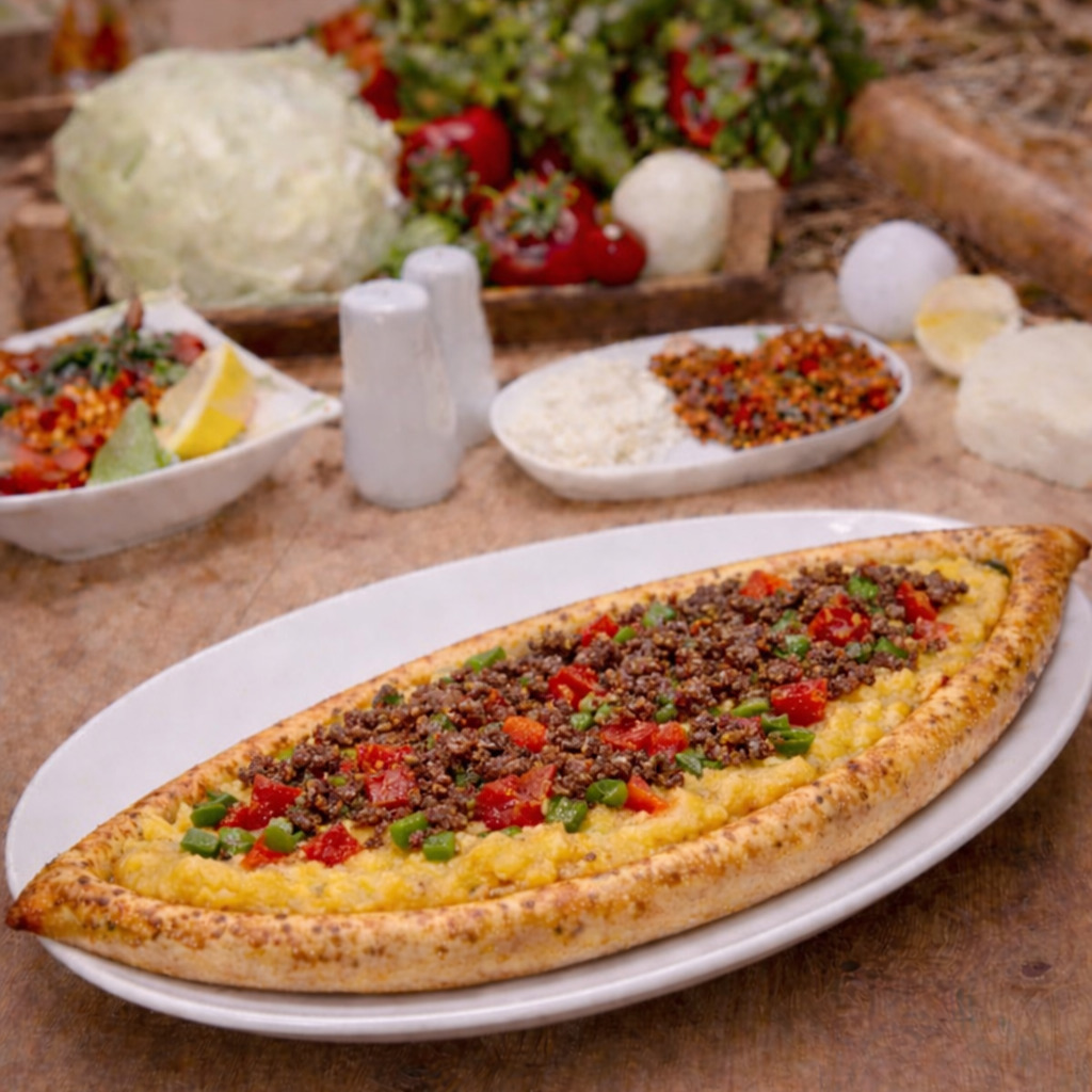 Açık Patatesli Kıymalı