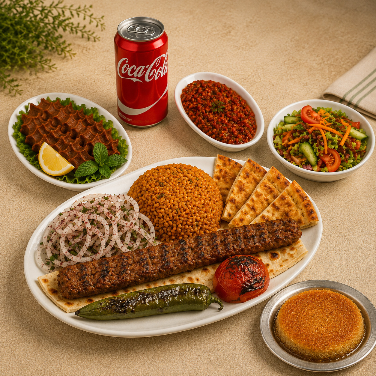 Adana Kebap Menüsü
