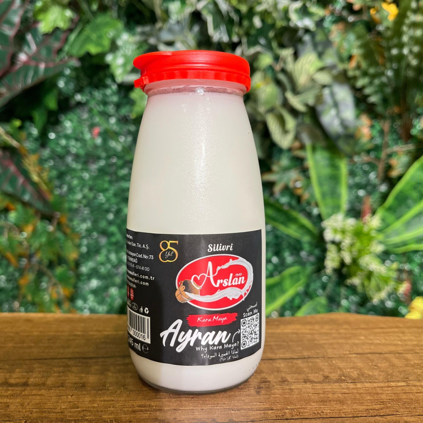 Arslan Cam Şişe Ayran (245 ml.)