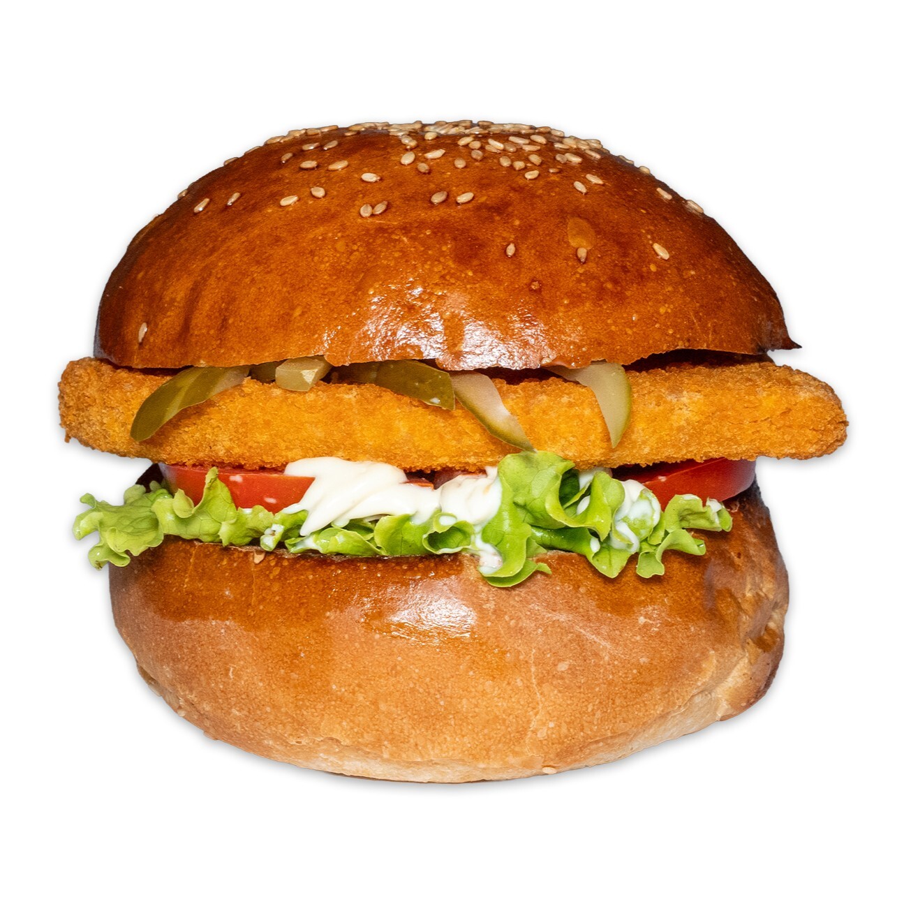İso Acılı Tavuk Burger