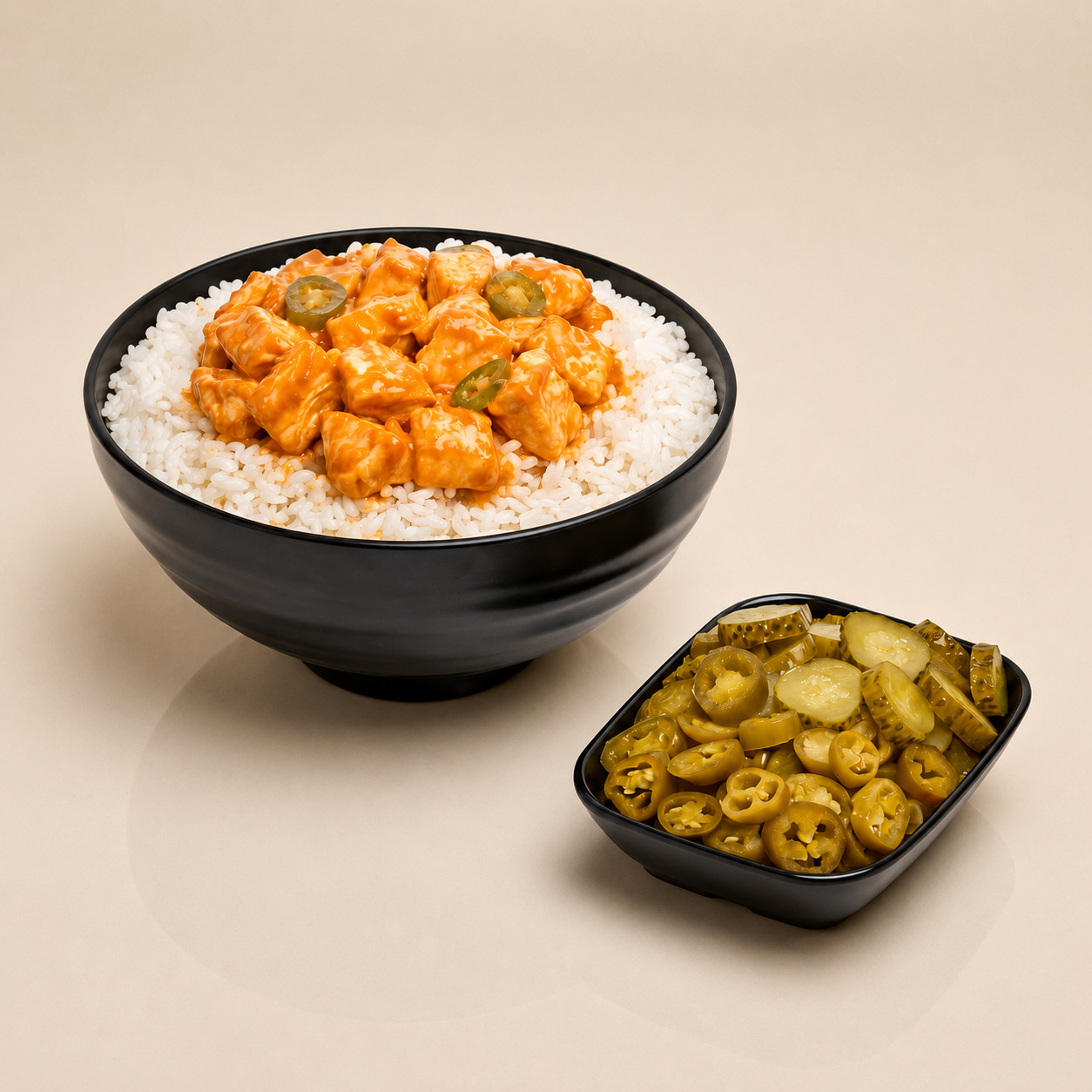 Mexican Soslu Tavuk Pilav