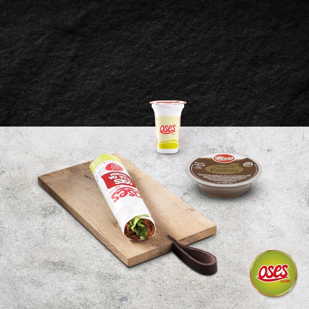 Mega Çiğ Köfte Dürüm & Tatlı Menü