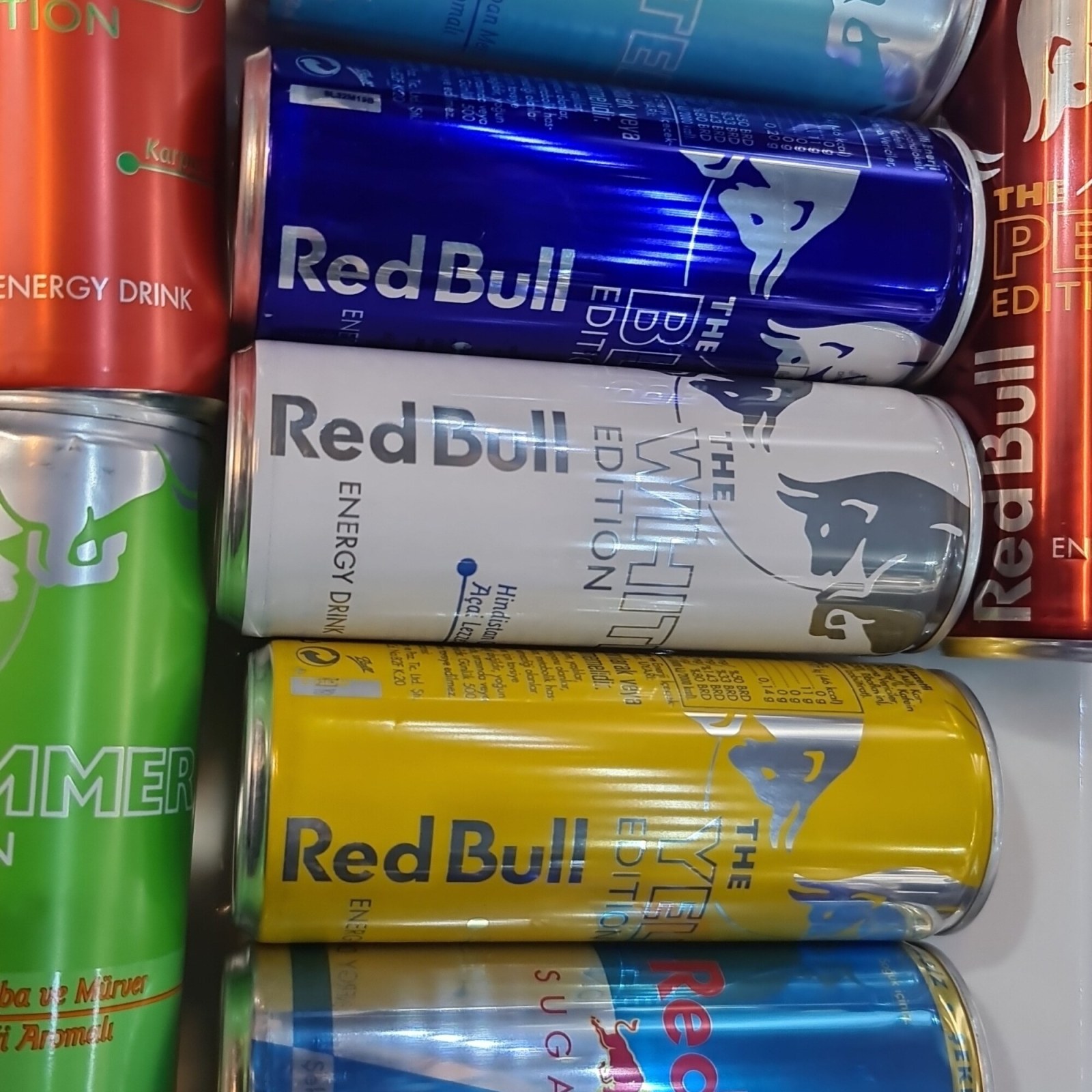 MEYVE AROMALI REDBULL ÇEŞİTLERİ