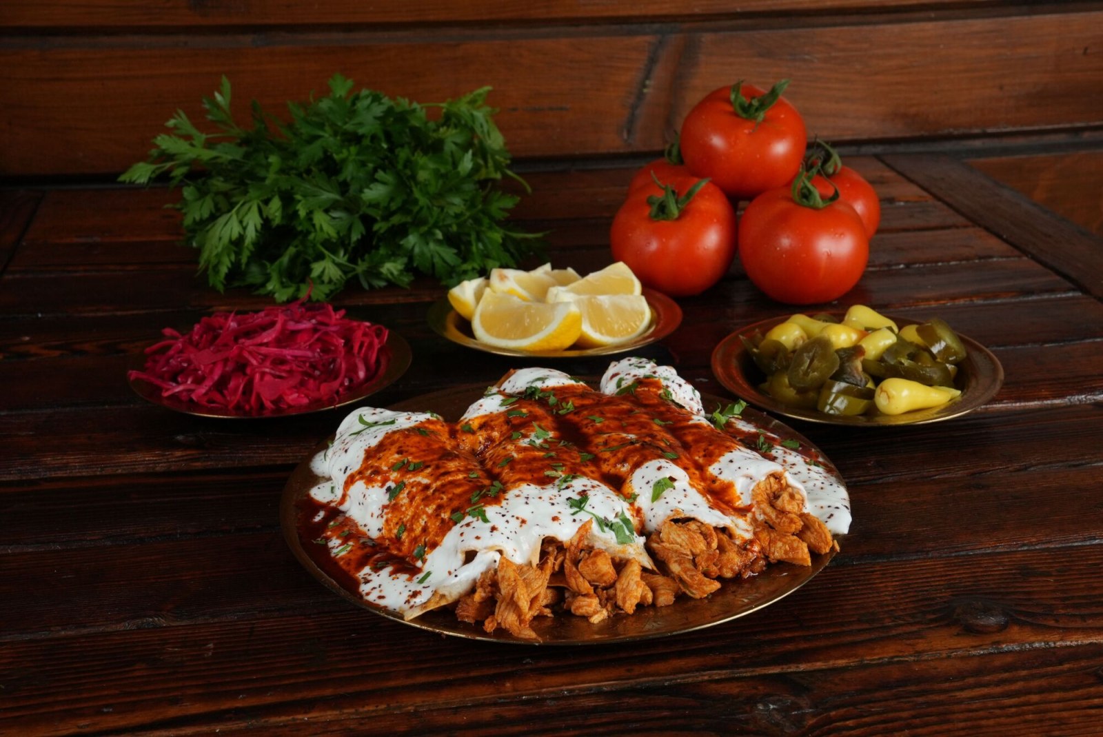 Tavuk Tantuni Yoğurtlu