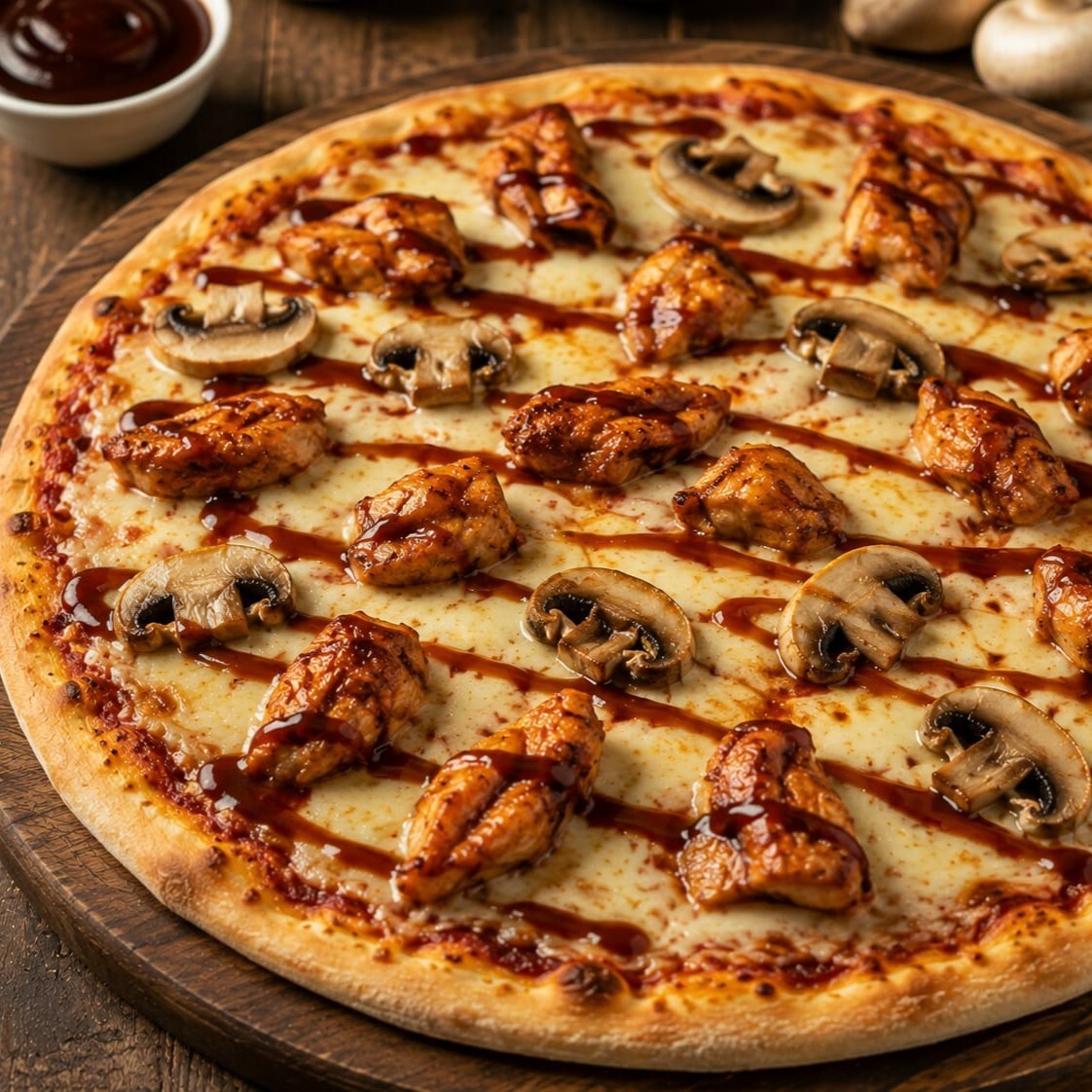 Bbq Soslu Tavuklu Pizza