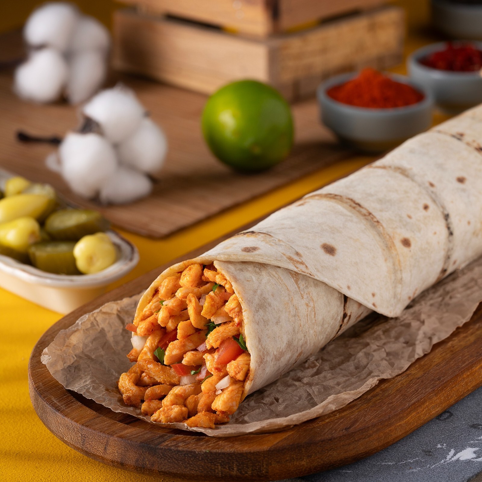 Tavuk Tantuni Dürüm
