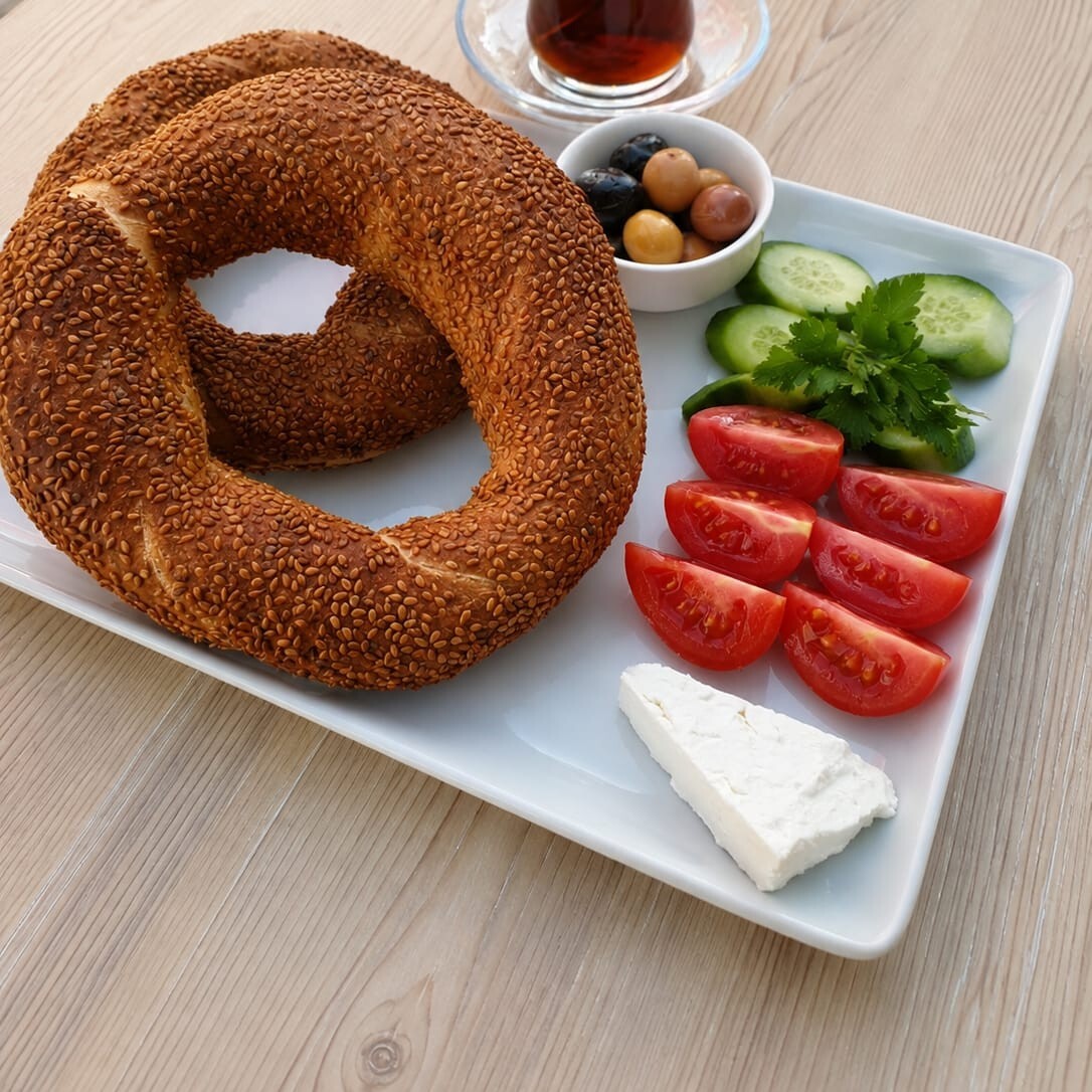 2 Kişilik Simit Tabağı