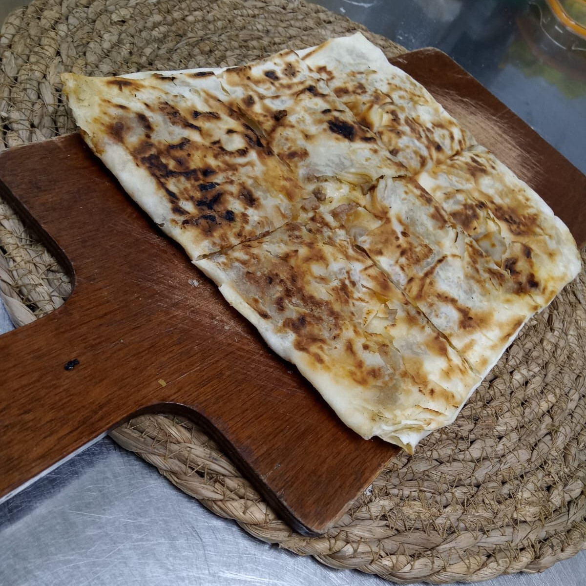 Ispanaklı Kaşarlı Gözleme