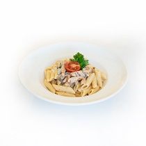 Tavuk ve Mantarlı Makarna