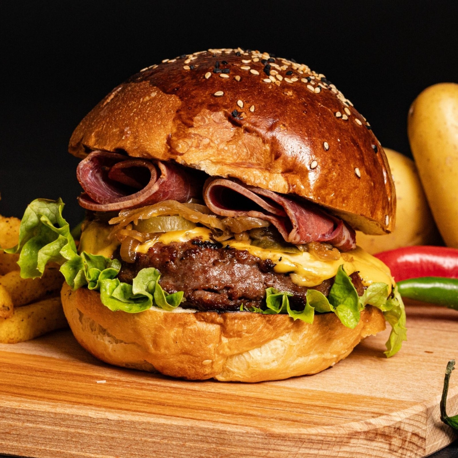 Pastırmalı Burger