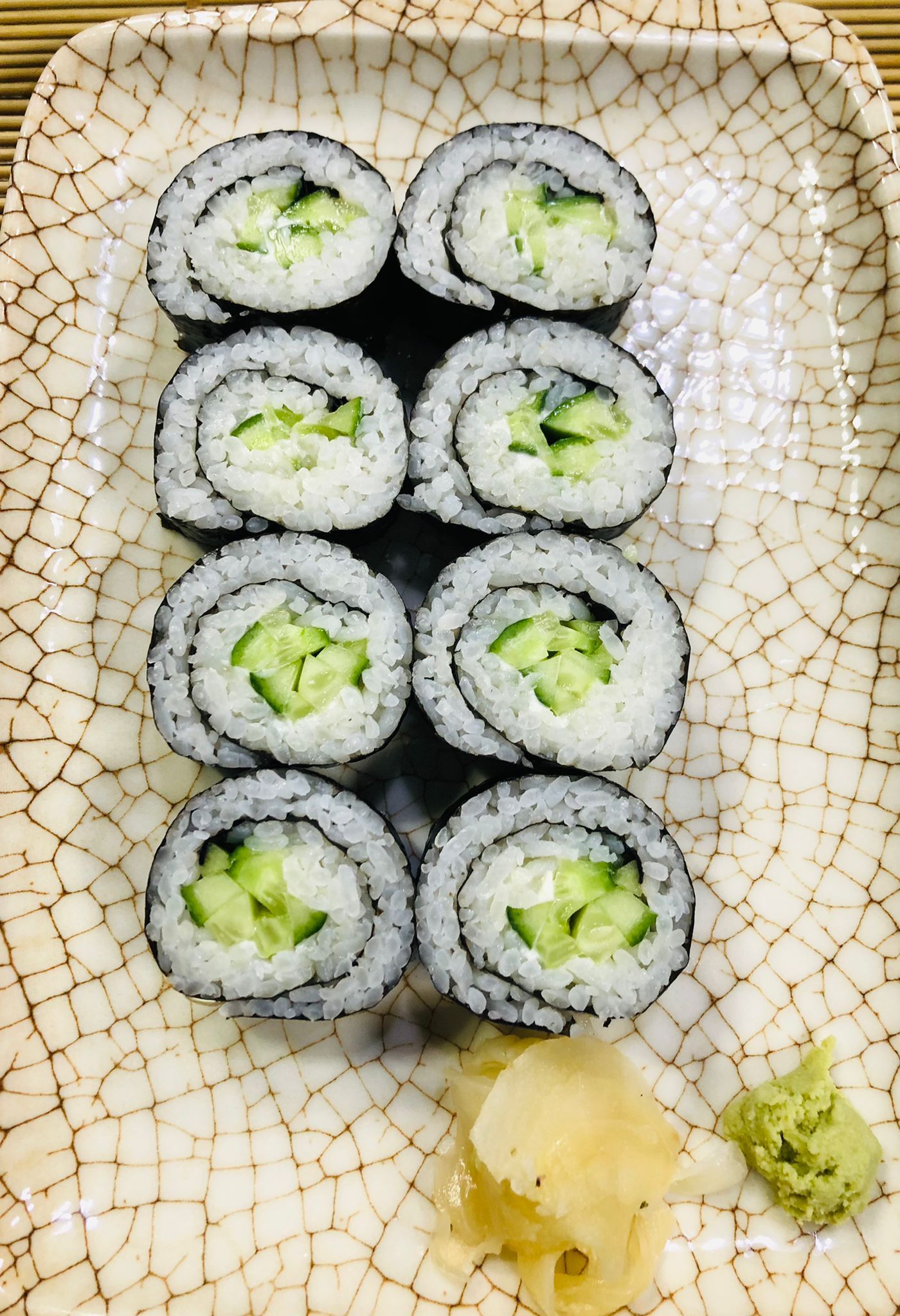 Kappamaki Rolls Vejeteryan (8 Adet)