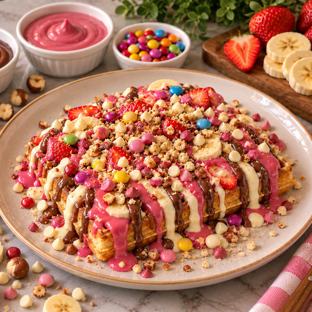 Lizz Frambuaz Waffle