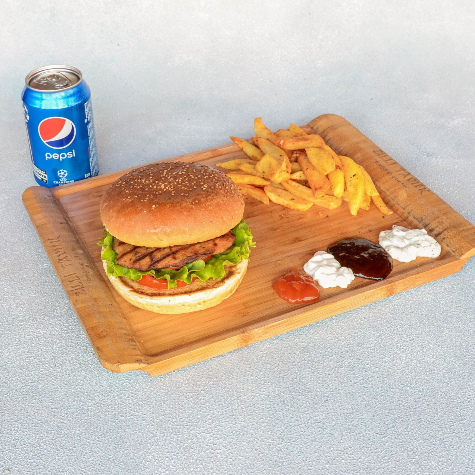 Tavuk Burger Menü