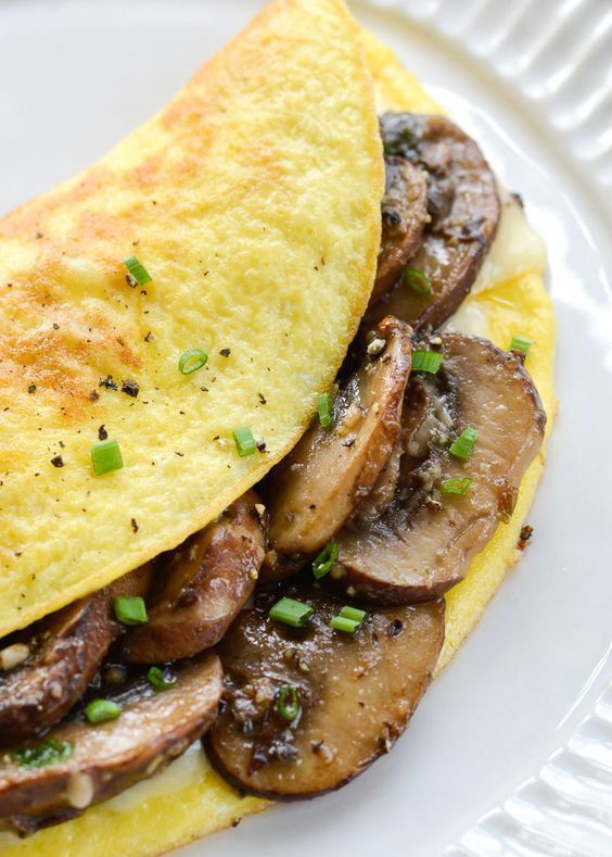 Mantarlı Omlet